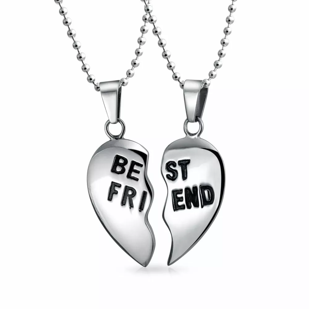 Best friend hotsell split necklaces