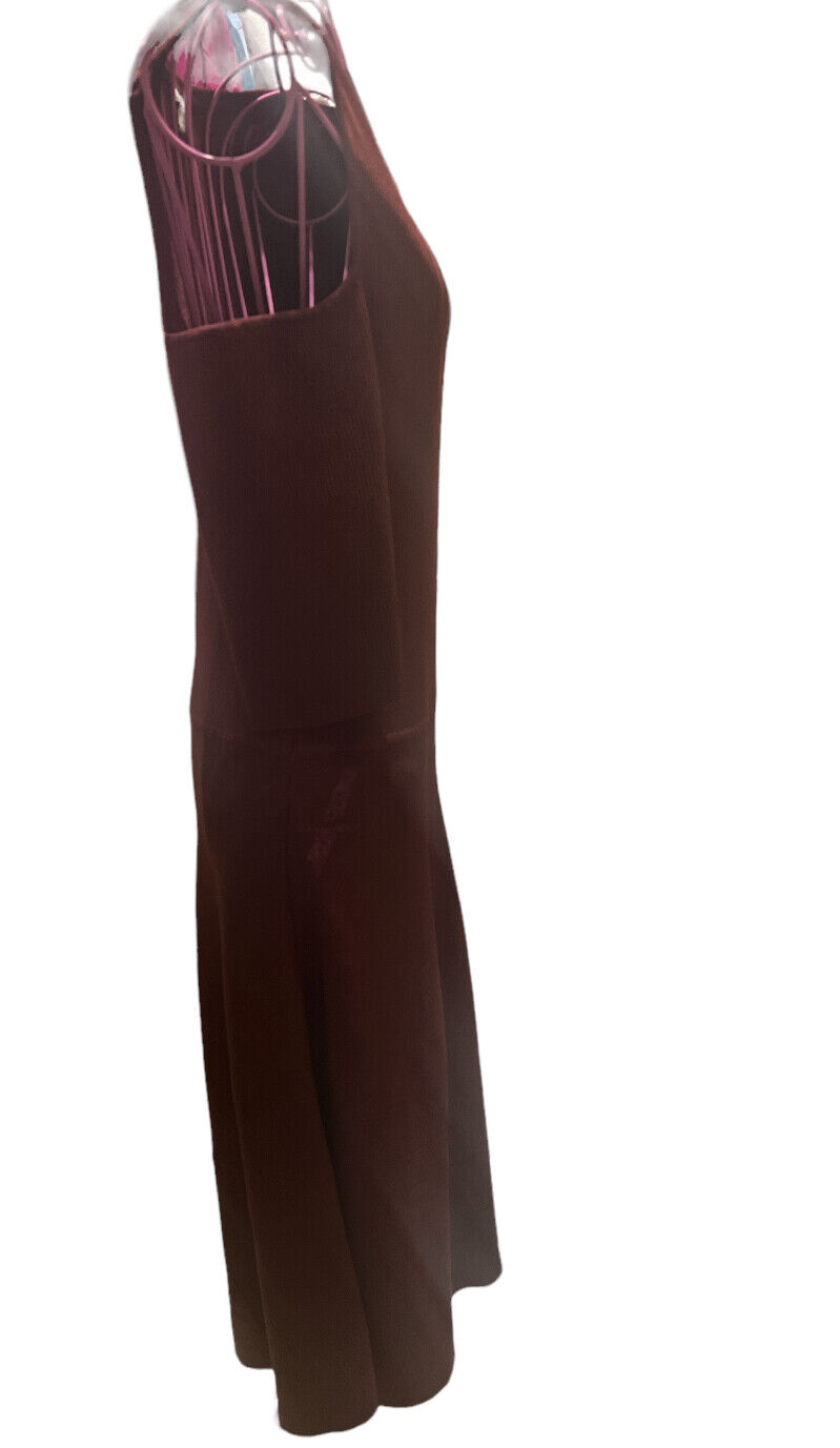 Bar III Cutout Knit A-Line Dress Cocoa Rose Size … - image 5