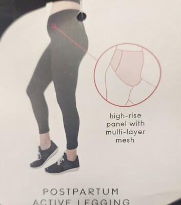 Maternity Tights Target Postpartum Leggings Isabel Maternity Postpartum  Active Leggings Black XS