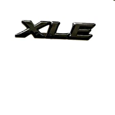 1 Rear Tailgate Gloss Black XLE OVERLAY Emblem Badge Letter Fit Camry Sienna
