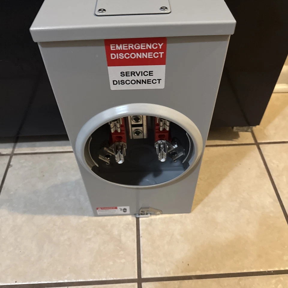 施耐德电气 1007665 米插座 - 200 安培,600 VAC,4 颚,NEMA 3R — 第 3/3 张图片