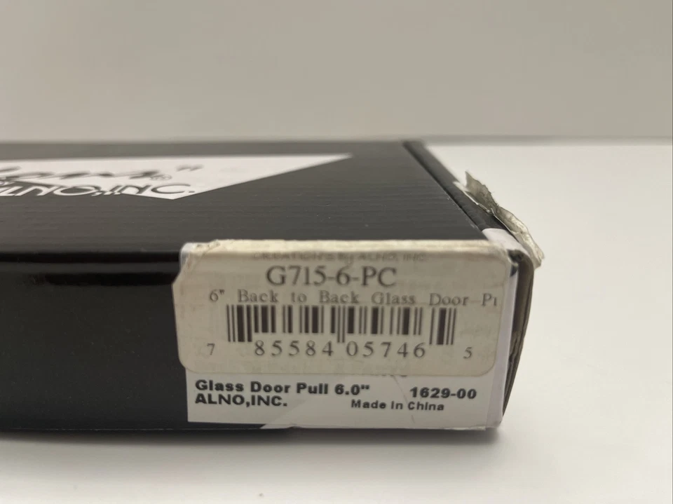 Juego de tiradores de puerta de centro a centro Alno G715-6 cromado contemporáneo I 6" Foto 3 de 4