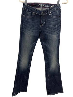 Rock 47 By Wrangler Low Rise Bootcut Jeans Womens X 34