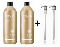 Redken All Soft Shampoo 1000ml & Conditioner 1000ml + Pumps - Litre Duo Pack Redken All Soft Shampoo 1000ml & Conditioner 1000ml + Pumps - Litre Duo Pack