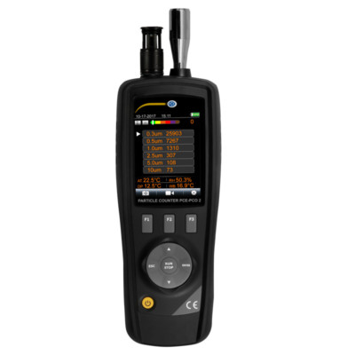 PCE PCO 2 Portable Particle Counter Air Quality Meter Sampler