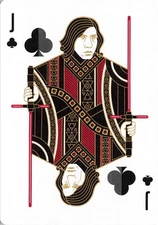 Kylo Ren Star Wars Playing Card Jack of Clubs Theory11 Deck