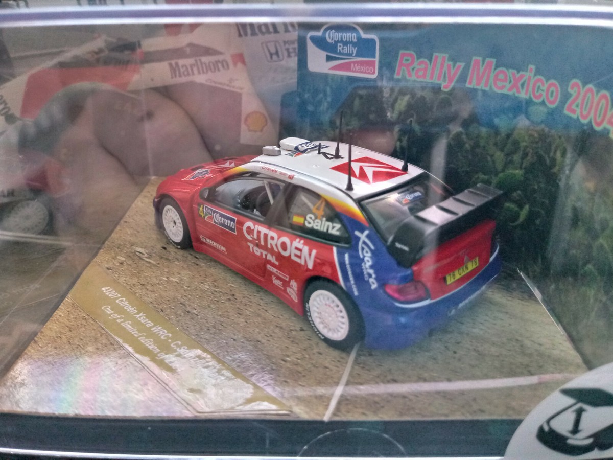 1/43 Citroen Xsara WRC 2004 Mexico Rallye Carlos Sainz by Vitesse