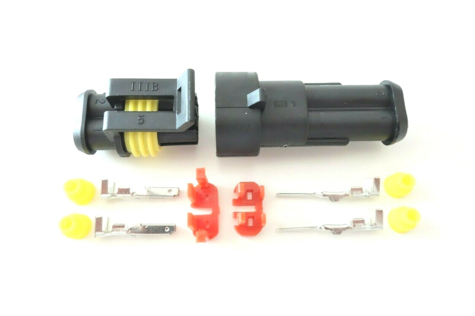 1004 Teile KFZ Stecker Set - Wasserdicht IP68, 1-6 Polig, 1.5mm² - Für Auto, Boot & Motorrad