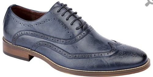 MENS GOOR SMART/CASUAL BROUGE SHOES 