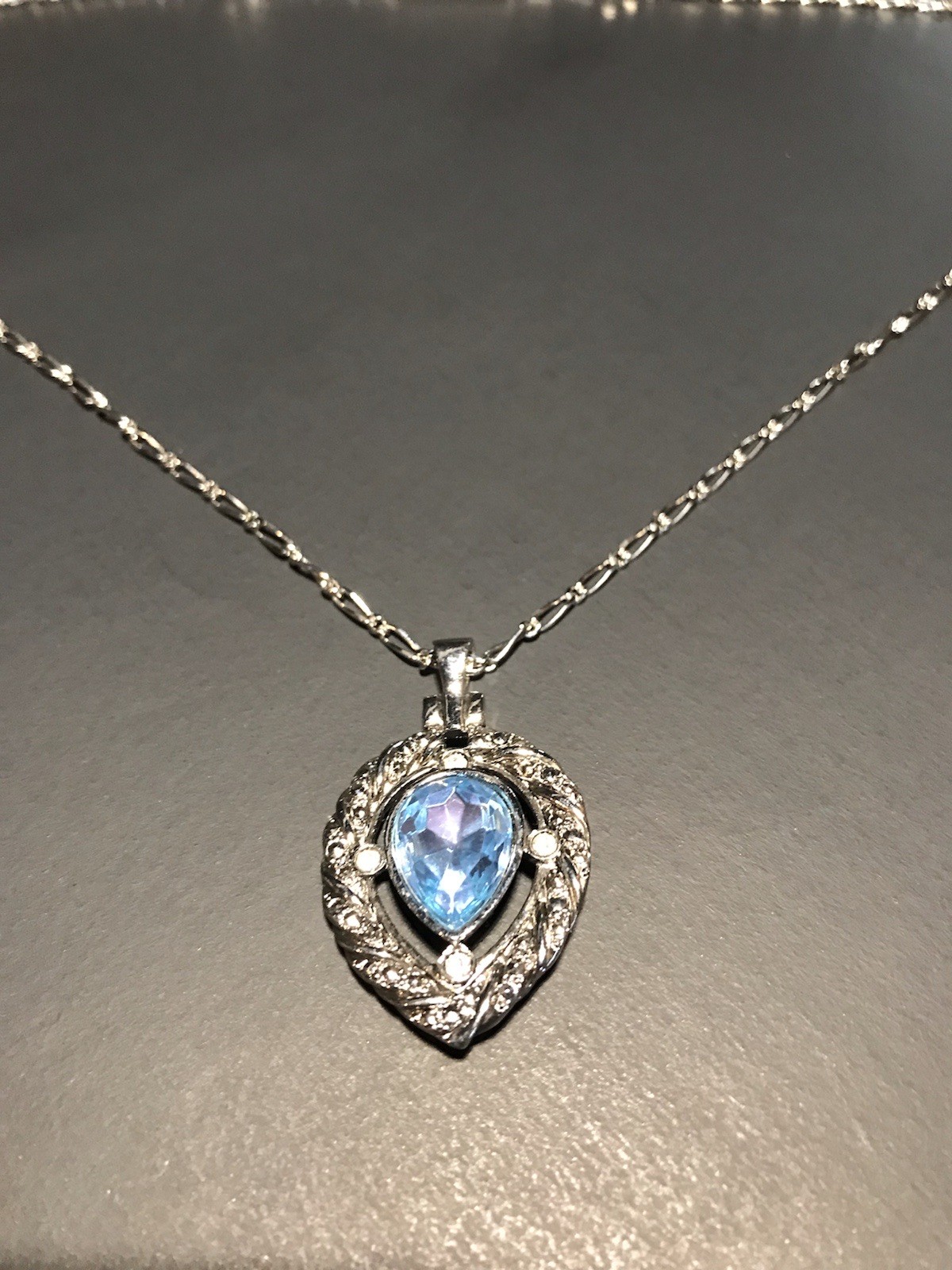 Blue Pendant Necklace