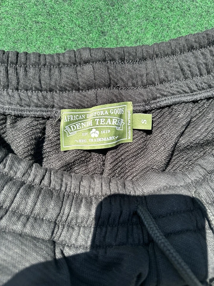 G2U джинсовой ткани слезы хлопок венок шорты черный SXL - Изображение 4 из 4