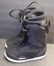 ThirtyTwo Men TM-2 PERFORMANCE SNOWBOARD BOOTS SZ 9 Black/White NEW FREE SHIPP.
