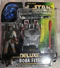 STAR WARS: POWER OF THE FORCE  DELUXE BOBA FETT ROCKETPACK ACTION FIGURE