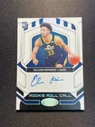 2020-21 Panini Certified Rookie Roll Call Auto Elijah Hughes RC #RR-EHU FH13
