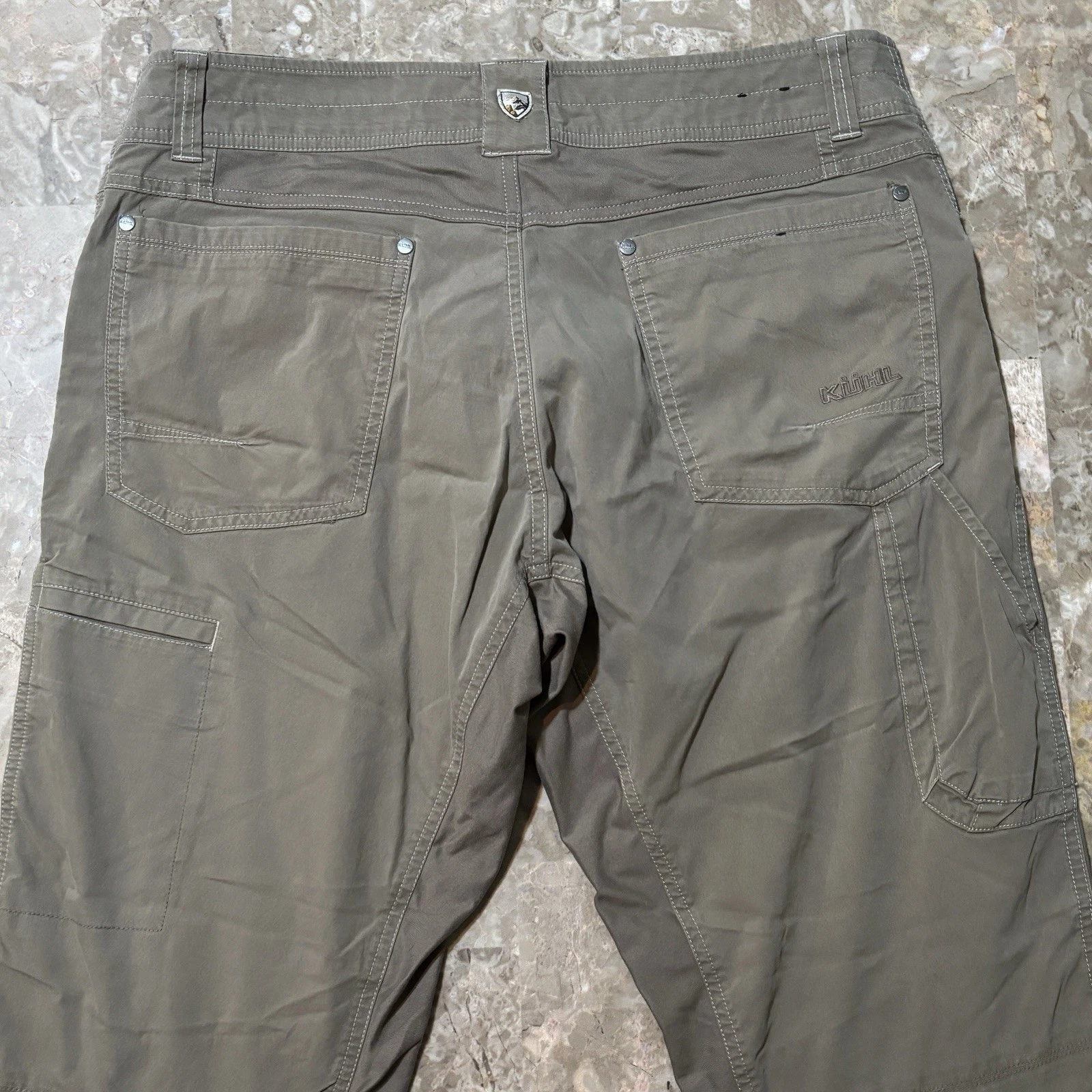 KUHL Pants Mens 34x30 (fits 35x29) Brown Radikl Stretch Chino Hiking