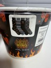 Bucket of Socks 4 pair Mens hot wing crew socks sock size 10-13 Shoe size 7-12 — photo 5