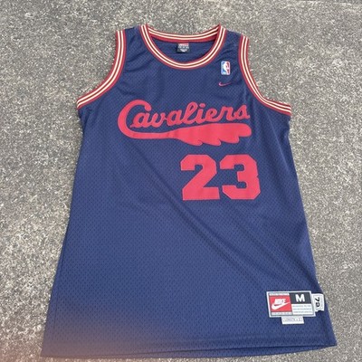 Nike NBA Mens Medium Cleveland Cavaliers LeBron James Rewind 72 Jersey Sewn