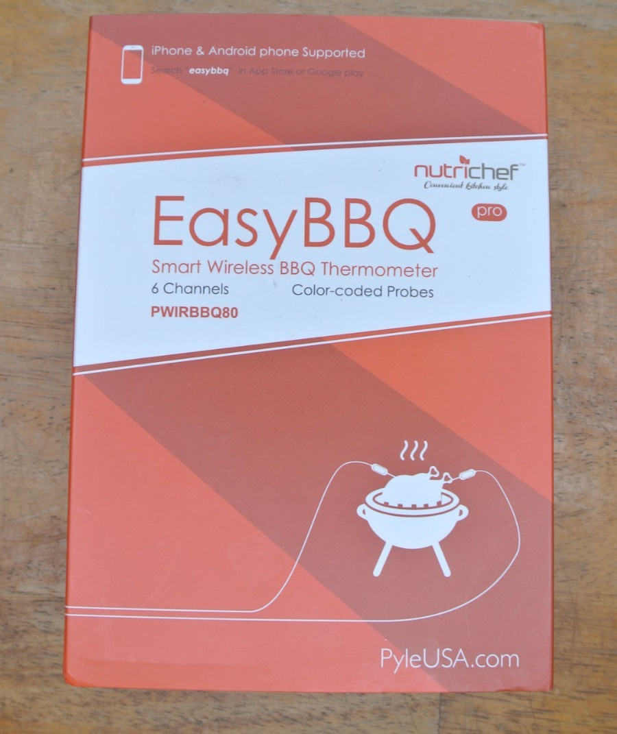 NutriChef Smart Wirerless BBQ Grill Thermometer Digital Display