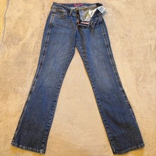 Wranglers Women's Jeans Retro Mae Bootcut Size 7/8 Dark Blue Denim