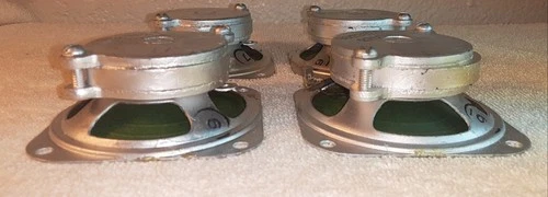 4 Vintage 2 3/4" Audio  Speakers/ Manufacturer Quam-Nichols? image 7