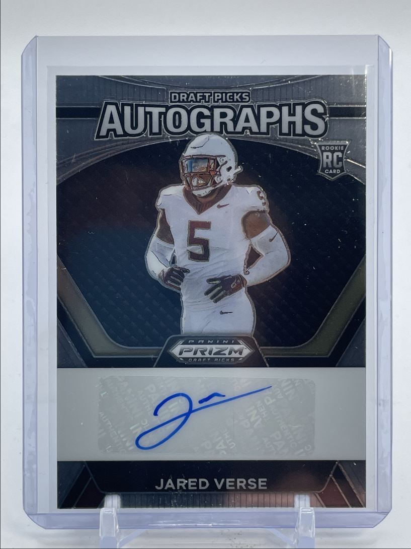 JARED VERSE 2024 PANINI PRIZM DRAFT ROOKIE AUTOGRAPHS RC AUTO Q4462