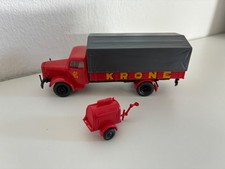 Brekina Preiser Circus Krone LKW mit Kompressor  - Zirkus  H0 -Rarität-