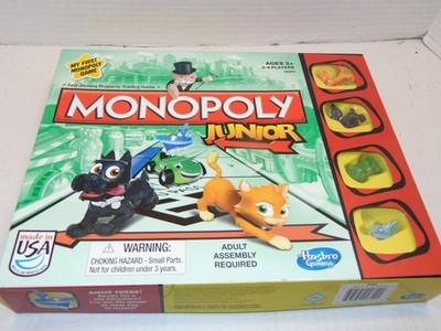 Monopoly Junior Board Game by Hasbro Gaming 2013 (5 Years+)  - 100% Complete