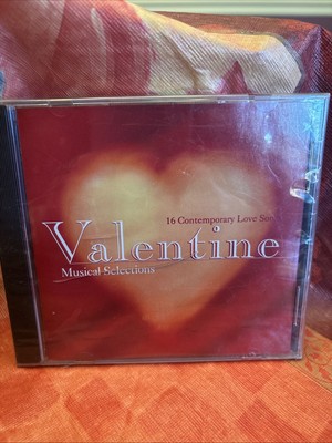 Valentine Musical Selections 16 Contemporary Love Songs (CD, 1997) Promo, Sealed
