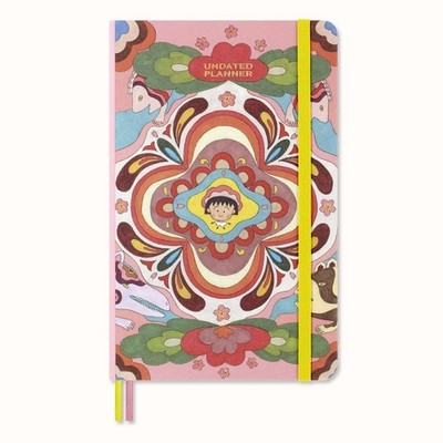 Moleskine Sakura undatierter Wochen Notizkalender, L/A5, Fester Einband, ohne Bo