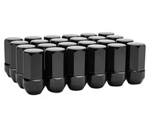 Genuine GM Lug Nuts - Black - 24 Pieces 85105297