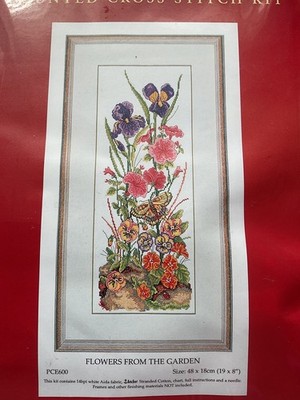 Anker - RC5646 Blumen aus dem Garten - Kreuzstich-Set gezählt