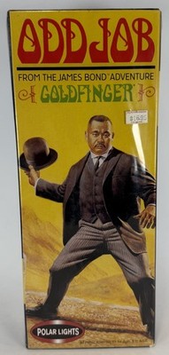 POLAR LIGHTS ODDJOB JAMES BOND GOLDFINGER 5036 MODEL KIT *NEW*