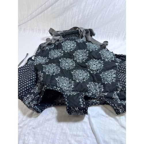 Safety 1st Shopping Cart High Chair Cover Baby OS Black Paisley Heart Excellent
