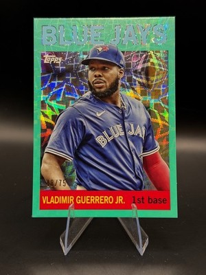 Vladimir Guerrero Jr. 2025 Topps Archives Aqua Scope /75 Blue Jays 