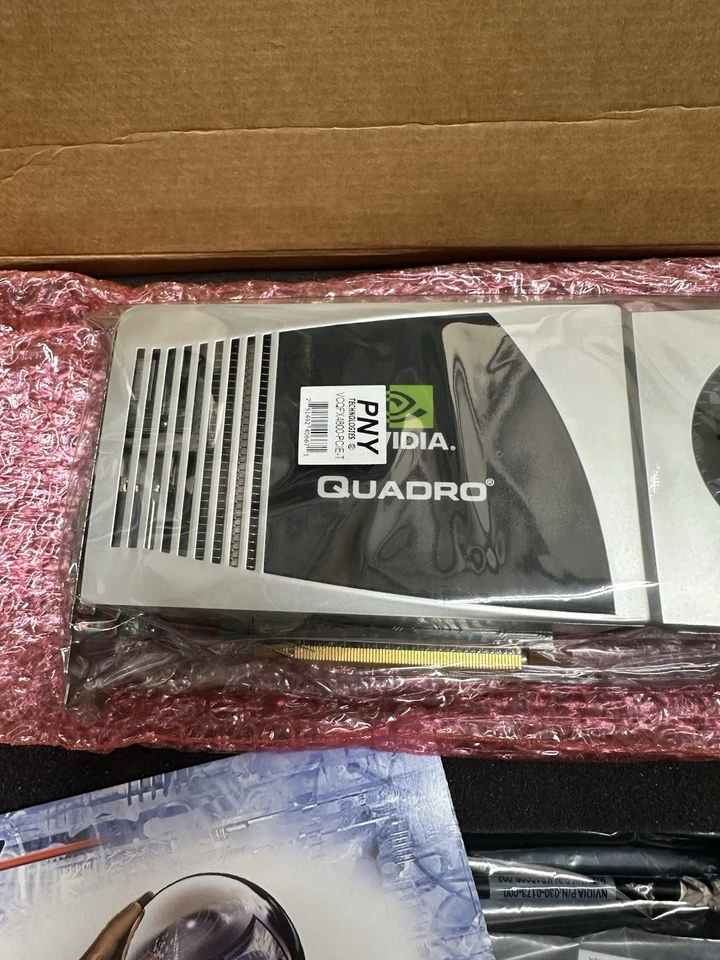 NVIDIA Quadro FX 4800 1.5gb GDDR3 Graphics Card VCQFX4800-PCIE-T - Image 3 of 4