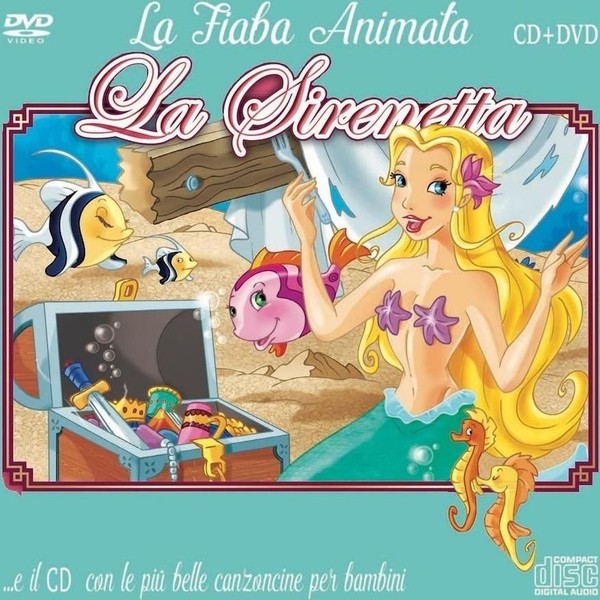 Audio Cd - Piu' Belle Canzoncine & Fiabe (Le) - La Sirenetta / Various (Cd+Dvd)-image