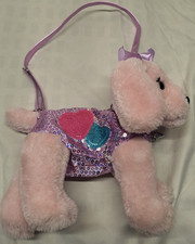 Poochie  Co Lucy the Labrador Plush Purse
