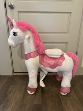 PonyCycle Ride on Unicorn Toy Riding Horse Pony Model E Size 3