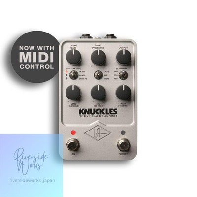 Limitiertes Angebot UNIVERSAL AUDIO UAFX Knuckles '92 Rev F Dual Rec Amp