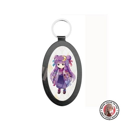 NEW Touhou LostWord 06 Patchouli Knowledge Leather Keychain