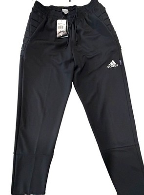 Adidas Basic Goalkeeper Pants Mens Large Black White Padded Soccer NWT 574968