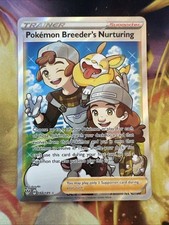 Pokemon Breeder's Nurturing (Full Art) 188/189 - SWSH03: Darkness Ablaze