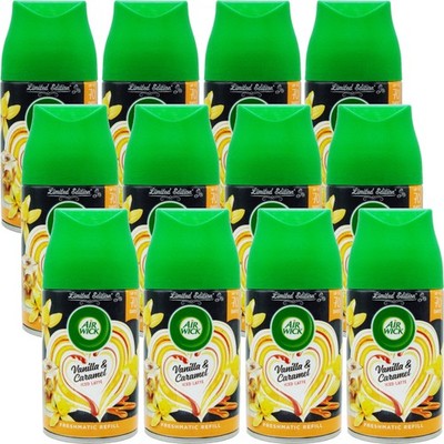 12x Air Wick - Vanille & Karamell Iced Latte - Limited Edition - Nachfüllpackung - 250ml