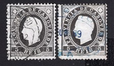 Cabo Verde Portugal 1935 Stamp Mi#15A+C used