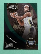 Teaira McCowan 2025 WNBA Panini Player of the Week #24 GREEN parallel #'d 4/5