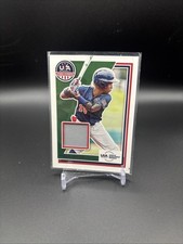 2022 Panini USA Baseball Stars & Stripes - USA Baseball Materials Nikko Taylor 