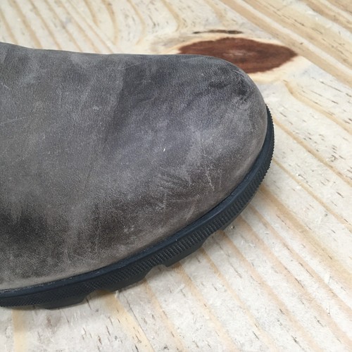 Sorel Boots Womens 9.5 Joan Of Arctic Wedge II Chelsea Ankle Bootie Gray Leather - Picture 4 of 19