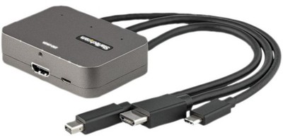 STARTECH - 3-in-1 Multiport to HDMI Adaptor, 4K UHD 60Hz