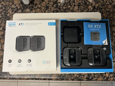 NEW Blink XT2 Security Cameras System - 2 Cameras & Sync Module