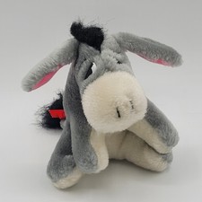 Sears Eeyore Plush Disney Stuffed Animal Toy 6" Gray Donkey Winnie The Pooh